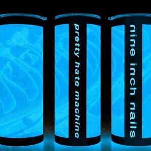 Glow in the Dark NIN Nine Inch Nails Pretty Hate Machine Cup Mug Tumbler